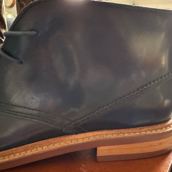 Mens New Penguin by Munsingwear Navy Leather Birdie Chukka Boot Sz 11 Ankle Boot main image 6